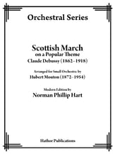 Scottish March Orchestra sheet music cover
